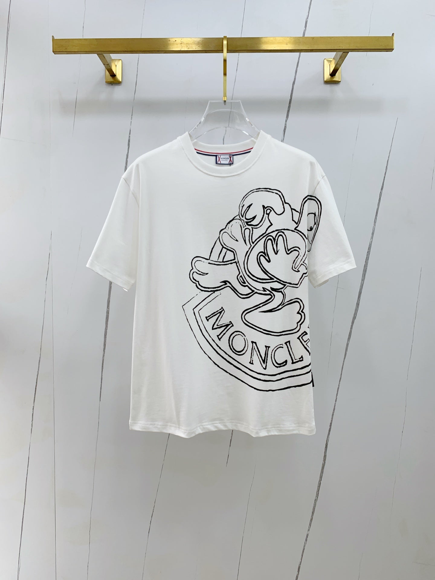 Moncler Classic Logo Patch Unisex Shirt