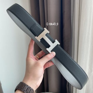 Hermès Signature H Buckle Belt – Premium Replica