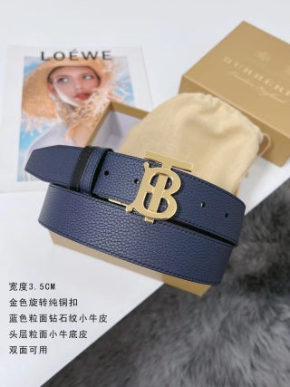 Burberry Monogram Style Designer Belt