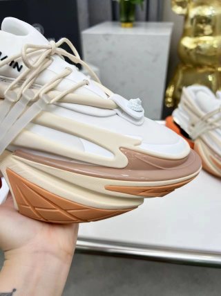 BALMAIN Classic Monogram Men’s Sneakers
