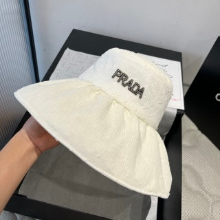 PRADA Unisex Hat with High-Fashion Appeal