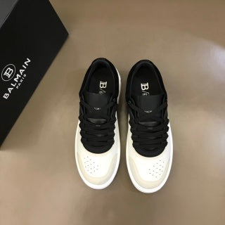 BALMAIN Paris Embossed Trainers for Men