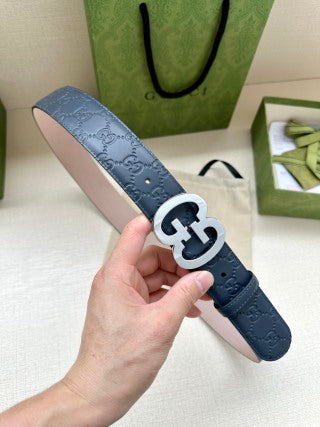 GUCCI Designer Identity Unisex Belt – Pure Elegance