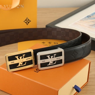 Authentic-Style Louis Vuitton Belt (Unisex)