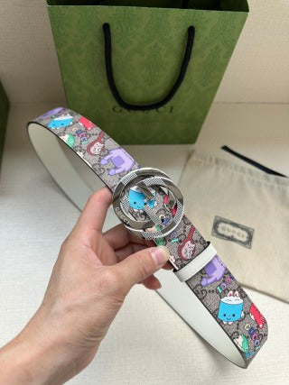 GUCCI Luxe Mode Unisex Belt – Subtle Sophistication