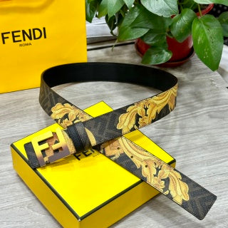 FENDI FF Emblem Belt – Luxury Unisex Fashion