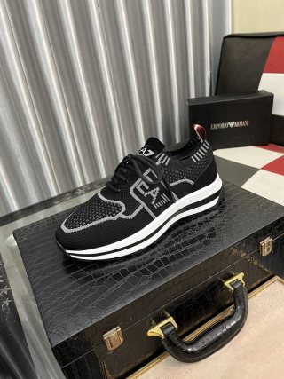 Armani Luxury Streetwear-Inspired Sneakers