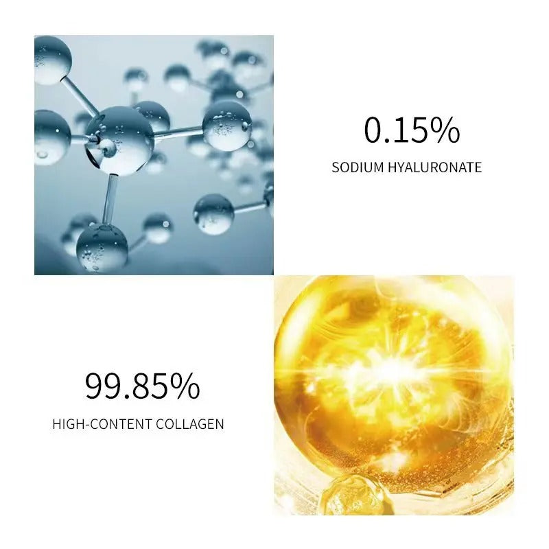 DLY Melting Collagen Film, Soluble Collagen Supplement Film, Created with Soluble collagen Film with Technology from Korea, for Forehead, Cheeks and Neck