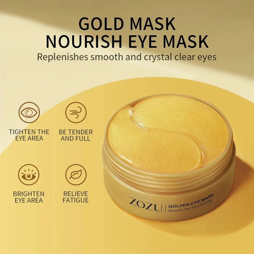 Pieces Eye Mask Avocado Gold Moisturize Firming Improve Eye Bags Eye Patches Anti Wrinkle Eye Patches for Dark Circles