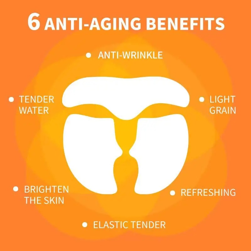 DLY Melting Collagen Film, Soluble Collagen Supplement Film, Created with Soluble collagen Film with Technology from Korea, for Forehead, Cheeks and Neck